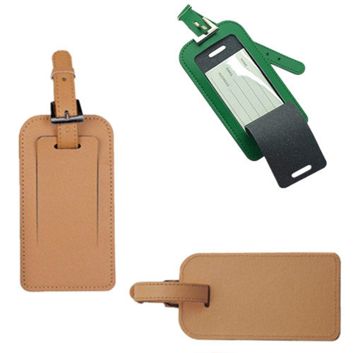 customized leather luggage tag