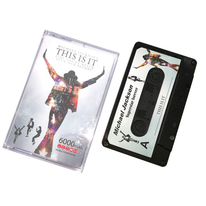 personalised music tape power bank