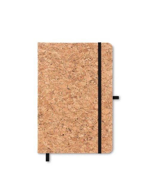 personalised cork notebook eco friendly