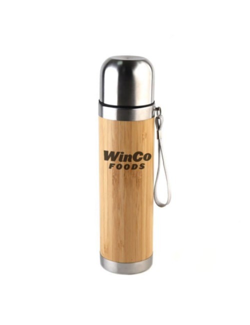 promotional wooden water bottle gift